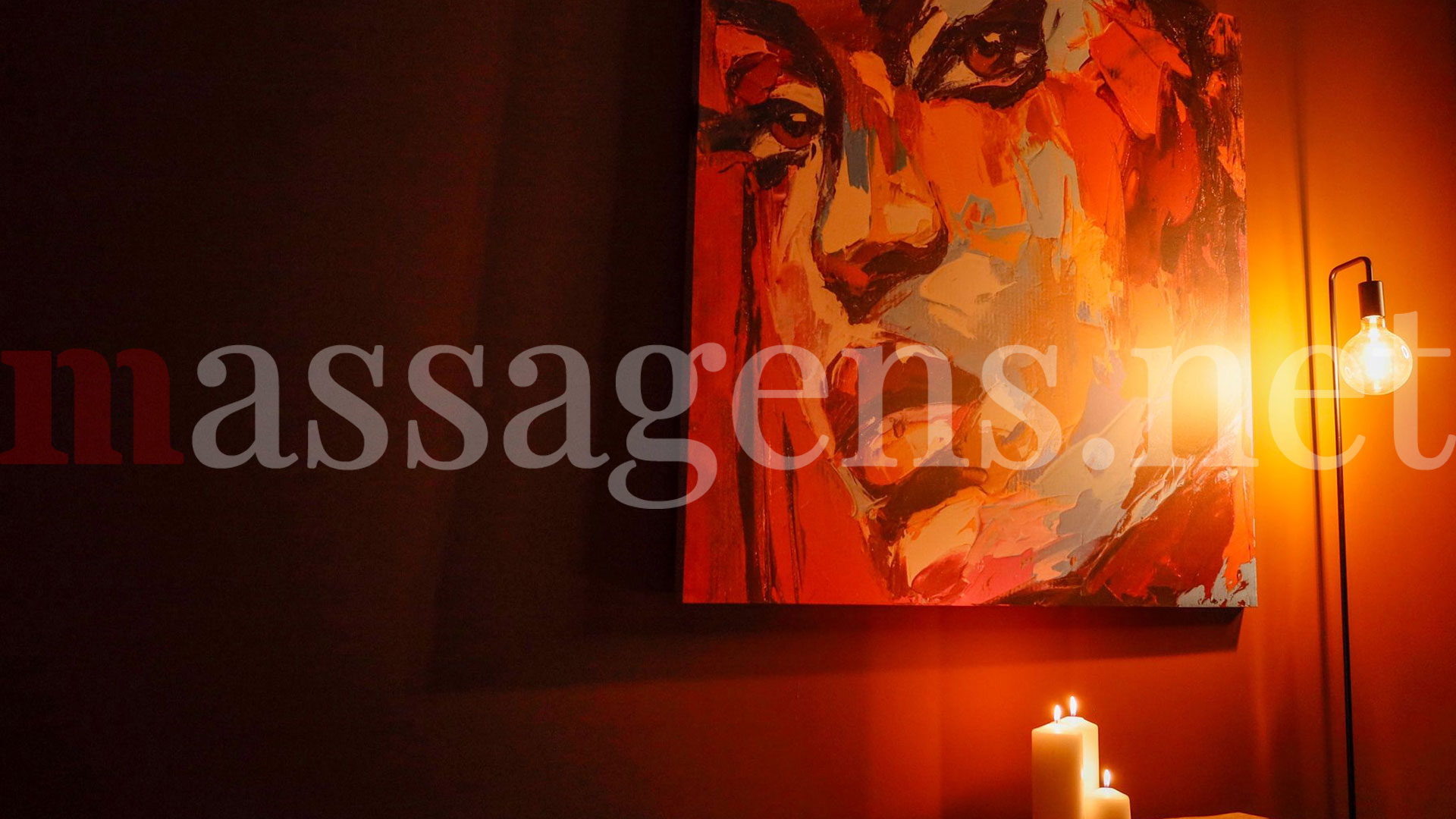 Foto horizontal Massagista Instalações