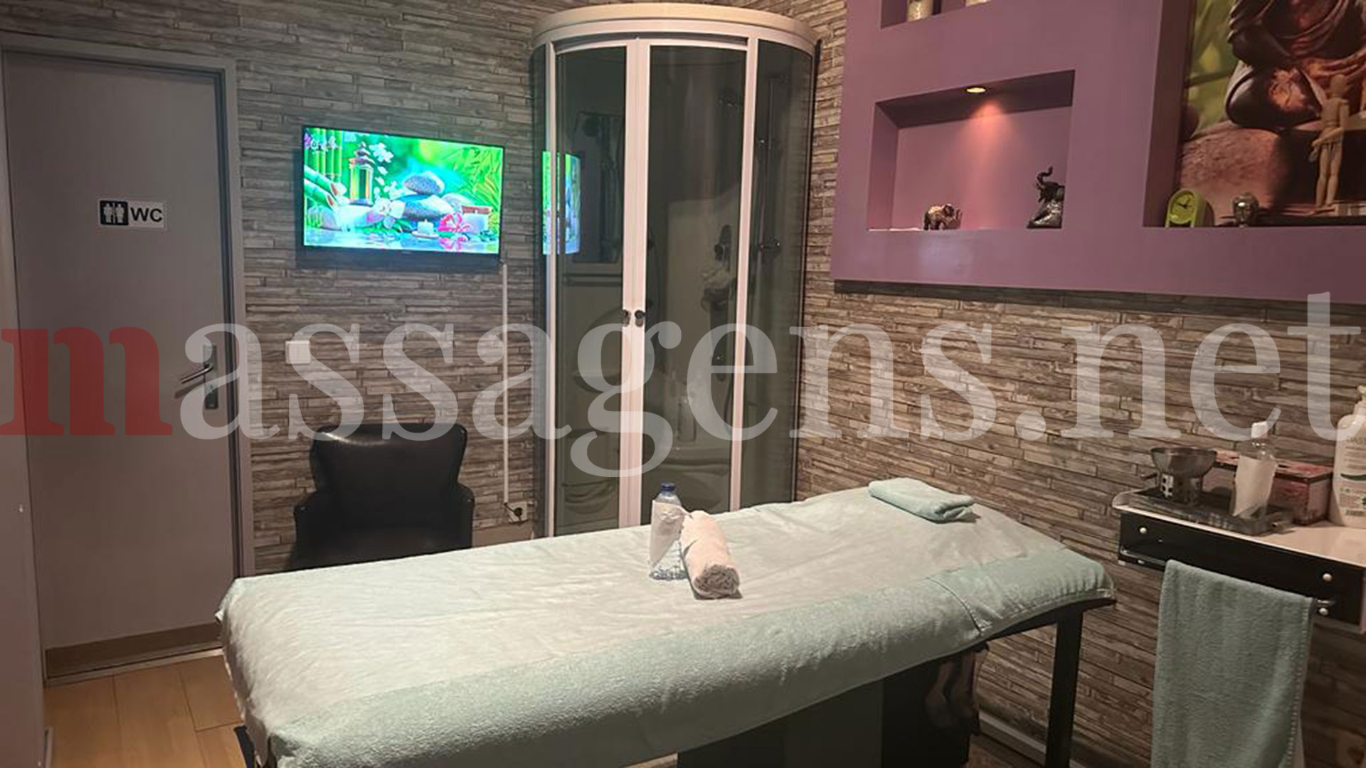 Foto horizontal Massagista Sandra